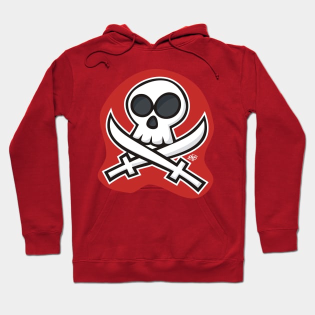 Little Jolly Roger Hoodie by MBK